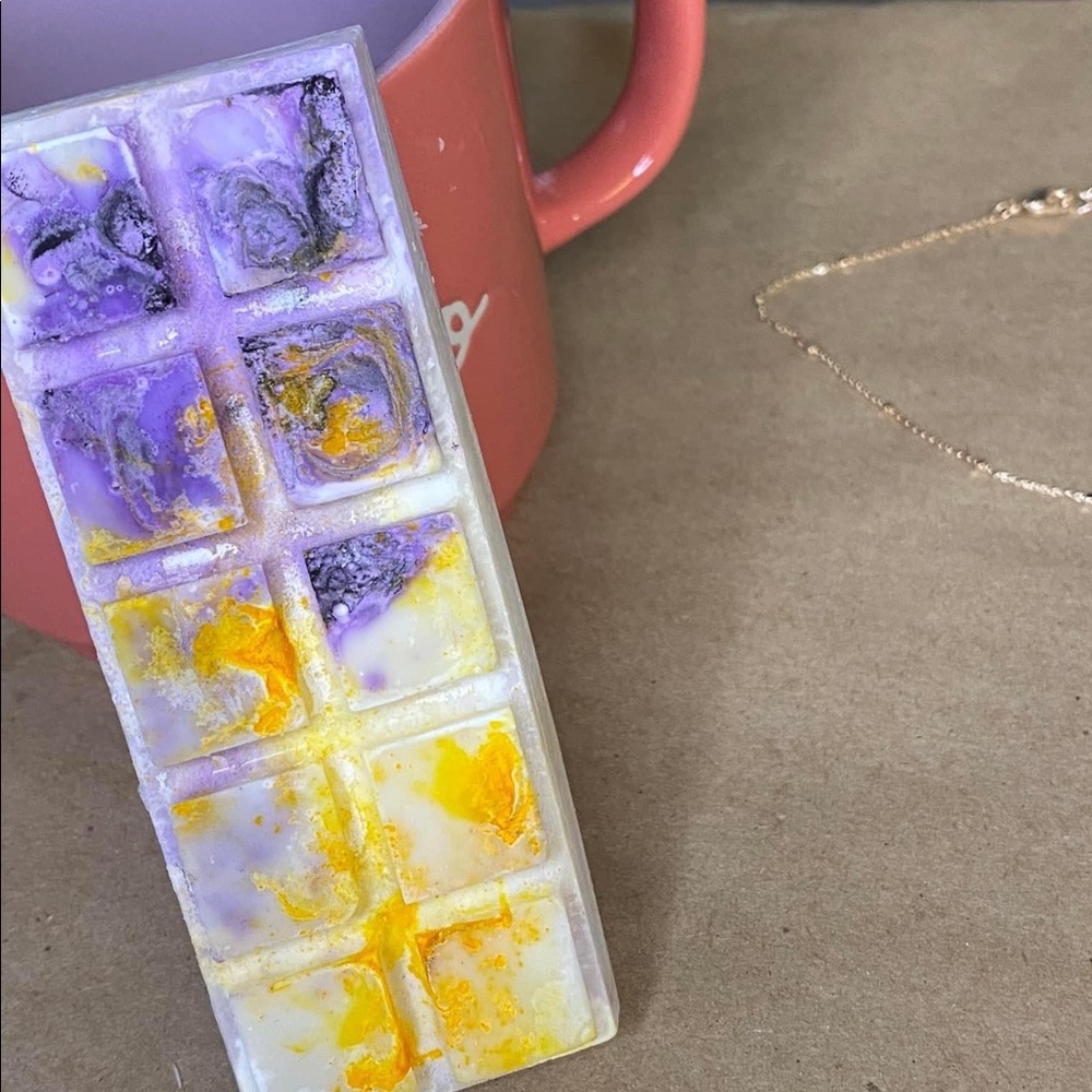 Lavender lemonade wax melt | hand poured